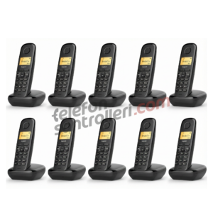 Gigaset A270 Telsiz Telefon 10'lu Paket