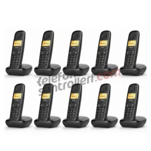 Gigaset A270 Telsiz Telefon 10'lu Paket