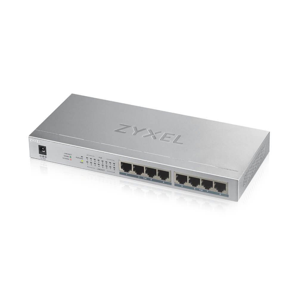 Zyxel GS1008HP 58 Port Gigabit Yönetilemeyen Switch