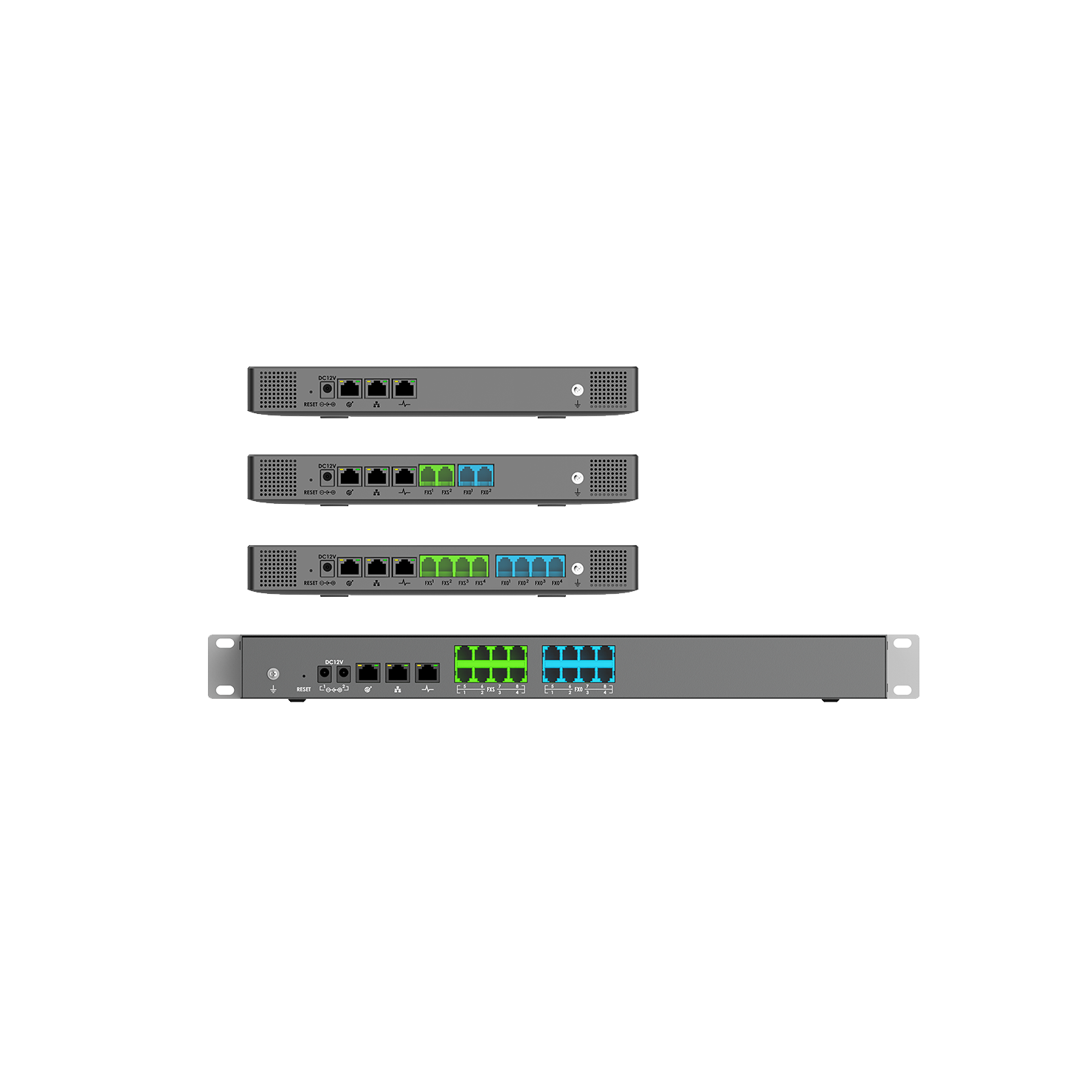 GrandStream UCM6302A IP PBX Telefon Santrali - Görsel 2