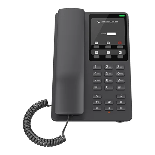 Grandstream GHP621 IP Otel Telefonu (Siyah)