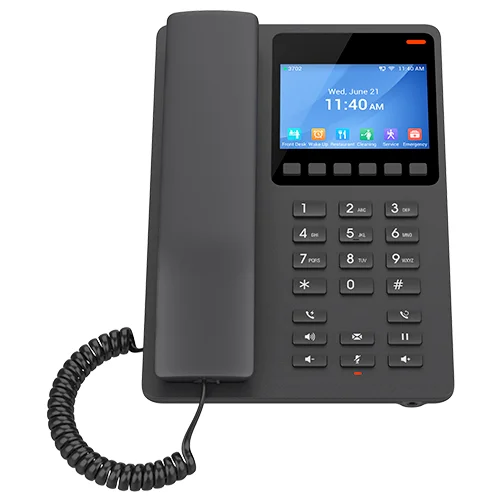 Grandstream GHP631 IP Otel Telefonu (Siyah)