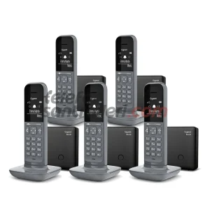 Gigaset CL390 Dect Telsiz Telefon 5'li Paket
