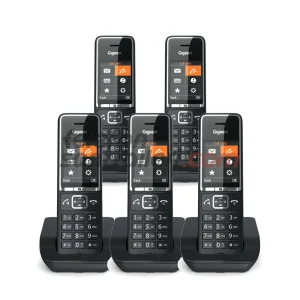 Gigaset Comfort 550 Analog Dect Telefon 5'li Paket