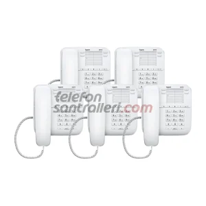 Gigaset DA310 Masaüstü Telefon Beyaz 5'li Paket