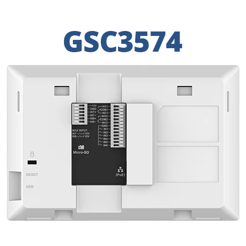 Grandstream GSC3574 İnterkom ve Tesis Kontrol İstasyonu (Beyaz)