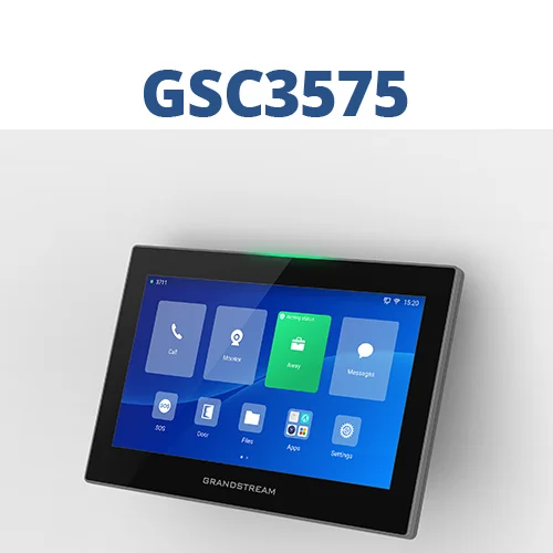 Grandstream GSC3575 İnterkom ve Tesis Kontrol İstasyonu (Siyah)