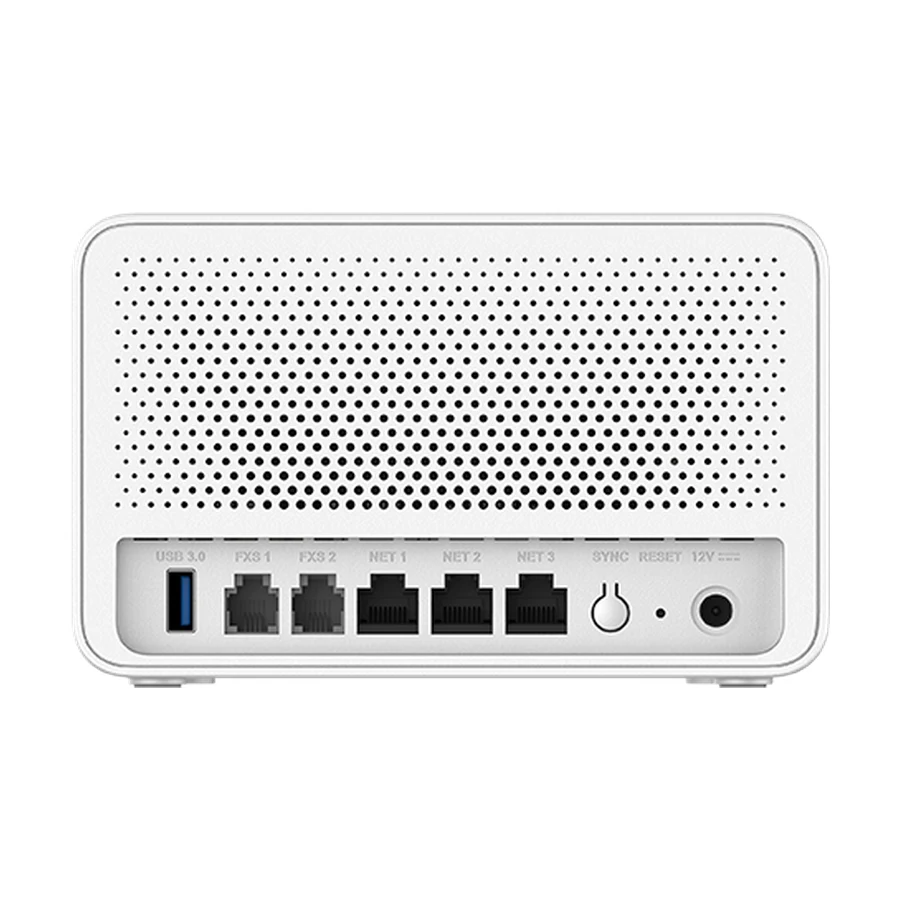 Grandstream GWN7062ET 2 FXS Portlu Wi-Fi 6 AX3000 Router