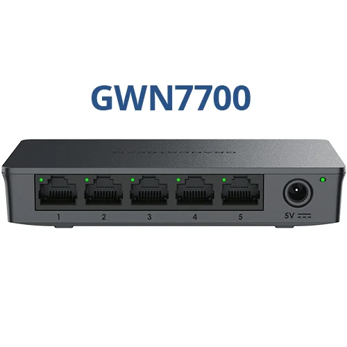 Grandstream GWN7700 5-Port Gigabit Yönetilemeyen Switch
