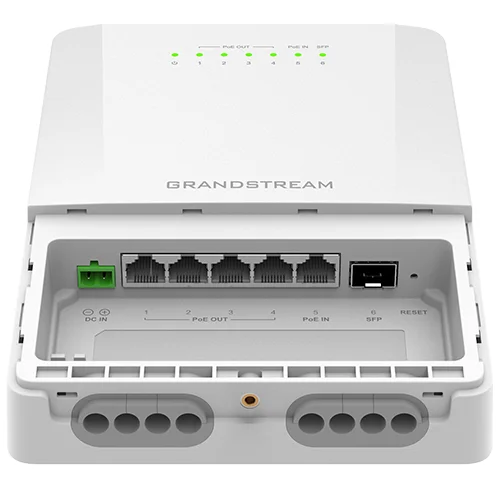 Grandstream GWN7710R 6-Port Dış Ortam Lite Yönetilebilir Poe Switch