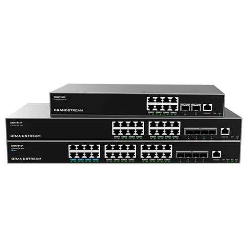 Grandstream GWN7813P 24-Port Layer 3 Yönetilebilir Poe Switch