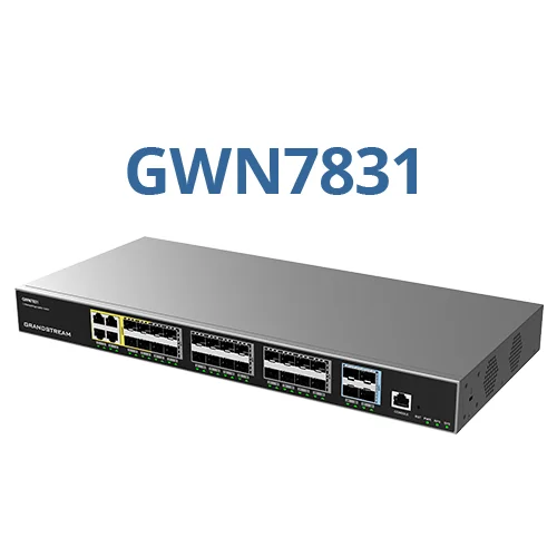 Grandstream GWN7831 Layer 3 Aggregation Switch