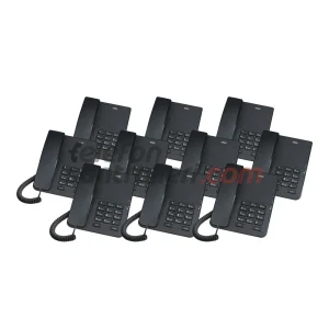 Karel TM140 Masa Telefonu Siyah 10'lu Paket