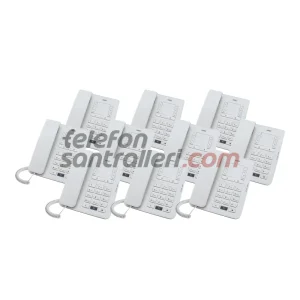 Karel TM142 Masa Telefonu Krem 10'lu Paket