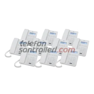 Karel TM145 Ekranlı Masa Telefonu Bej 10'lu Paket