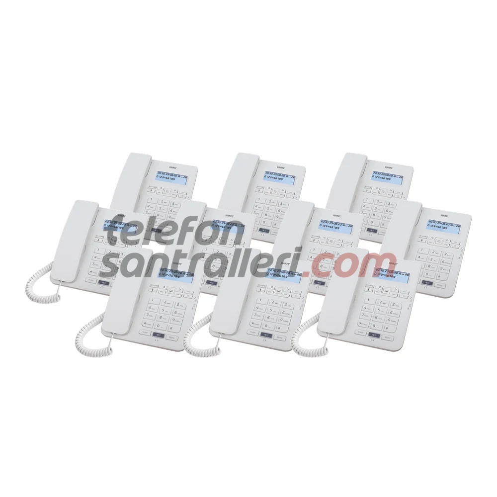 Karel TM145 Ekranlı Masa Telefonu Bej 10'lu Paket