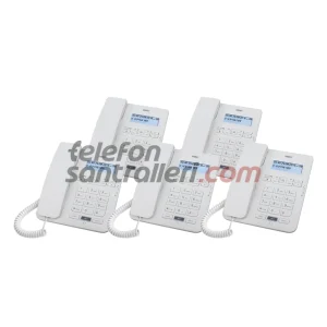 Karel TM145 Ekranlı Masa Telefonu Bej 5'li Paket