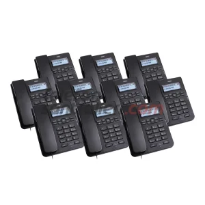 Karel TM145 Ekranlı Masa Telefonu Siyah 10'lu Paket