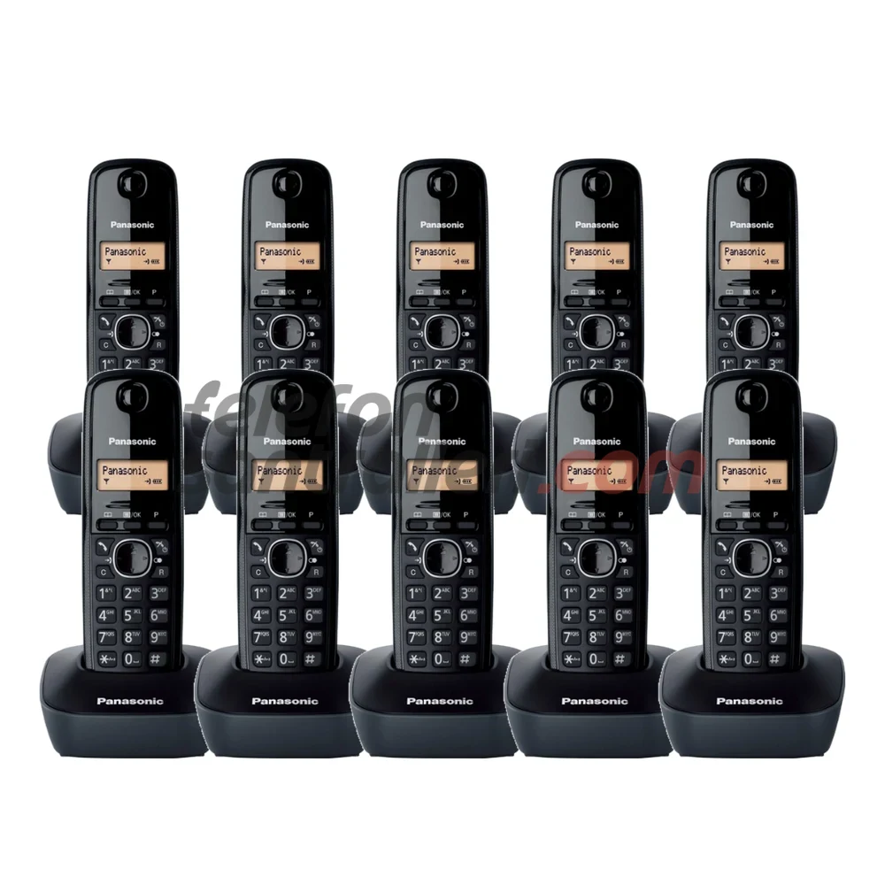 Panasonic KX-TG1611 Telsiz Telefon 10'lu Paket